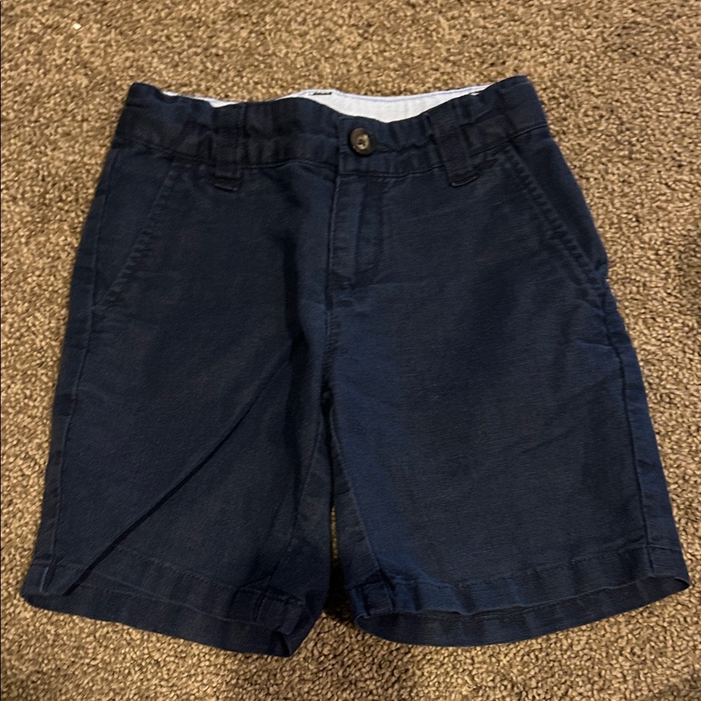 Janie and Jack Navy Kids Shorts